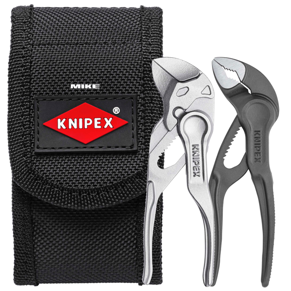 KNIPEX 00 20 72 V04 XS Mini Pliers Set XS 1 x 87 00 100, 1 x 86 04 100 150 mm