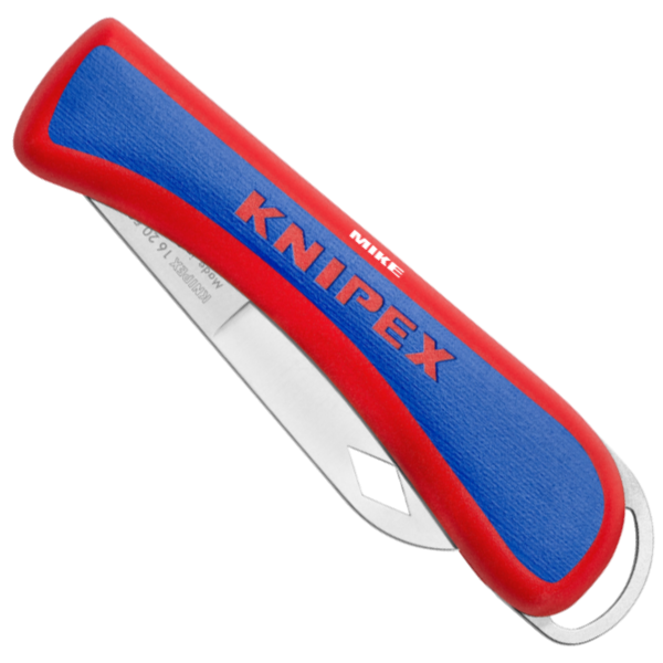 KNIPEX 16 20 50 SB Folding Knife for Electricians 120 mm