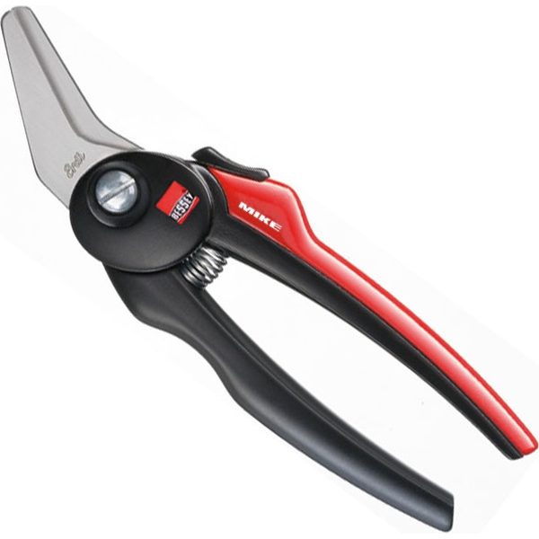 Kéo inox BESSEY D48A-2, lưỡi cắt nghiêng dài 36mm, cán nhựa