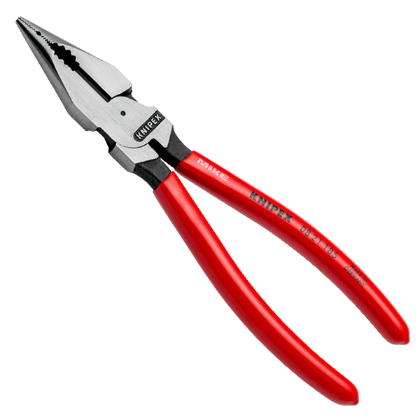 Kìm đa năng mũi nhọn KNIPEX 08 21 185, dài 185mm
