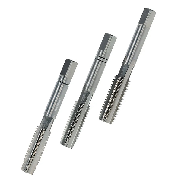 Bộ mũi taro ren tay 3 cây UNC 5/16"-18 TPI VÖLKEL 23316, DIN 352 HSS-G , chuẩn ANSI B1.1