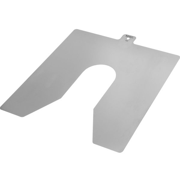 Shim inox size mini 35x30mm, size bulong M8, cân chỉnh chân máy