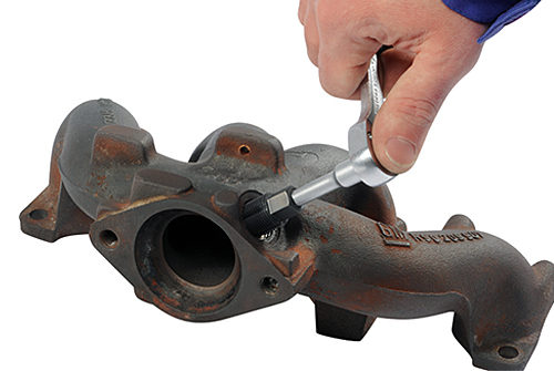 STI HexTap for installation of solid thread inserts for M18x1.5 oxygen sensor thread HSS-G - M 18 x 1.5 thumbnail 3