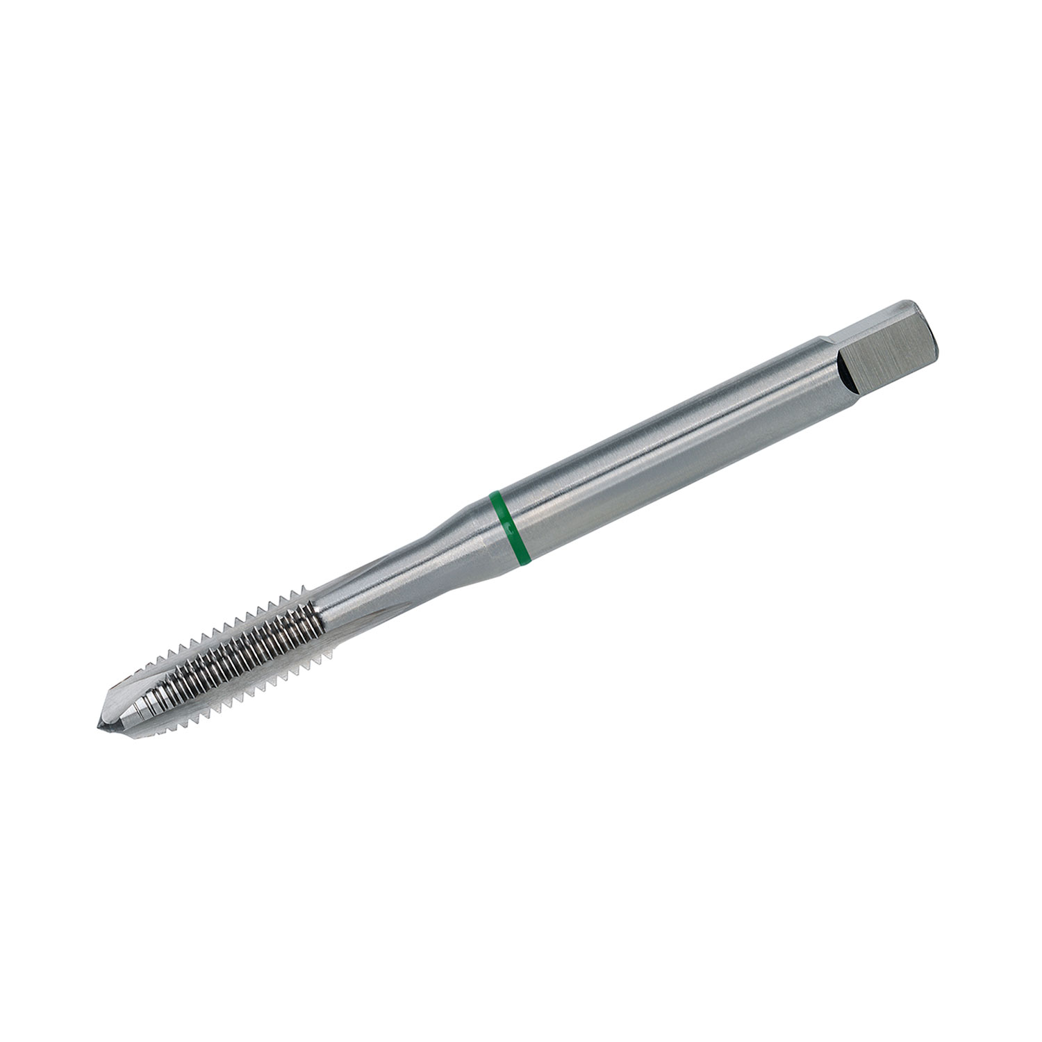 Machine Tap GREEN RING DIN 371 Form B HSSE - M 4 x 0.7