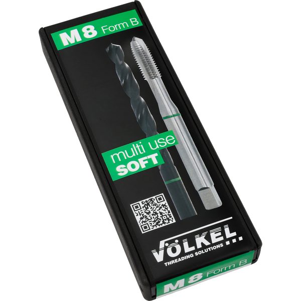 Cặp mũi khoan taro GREEN RING M 5 x 0.8, DIN 371, HSS-E