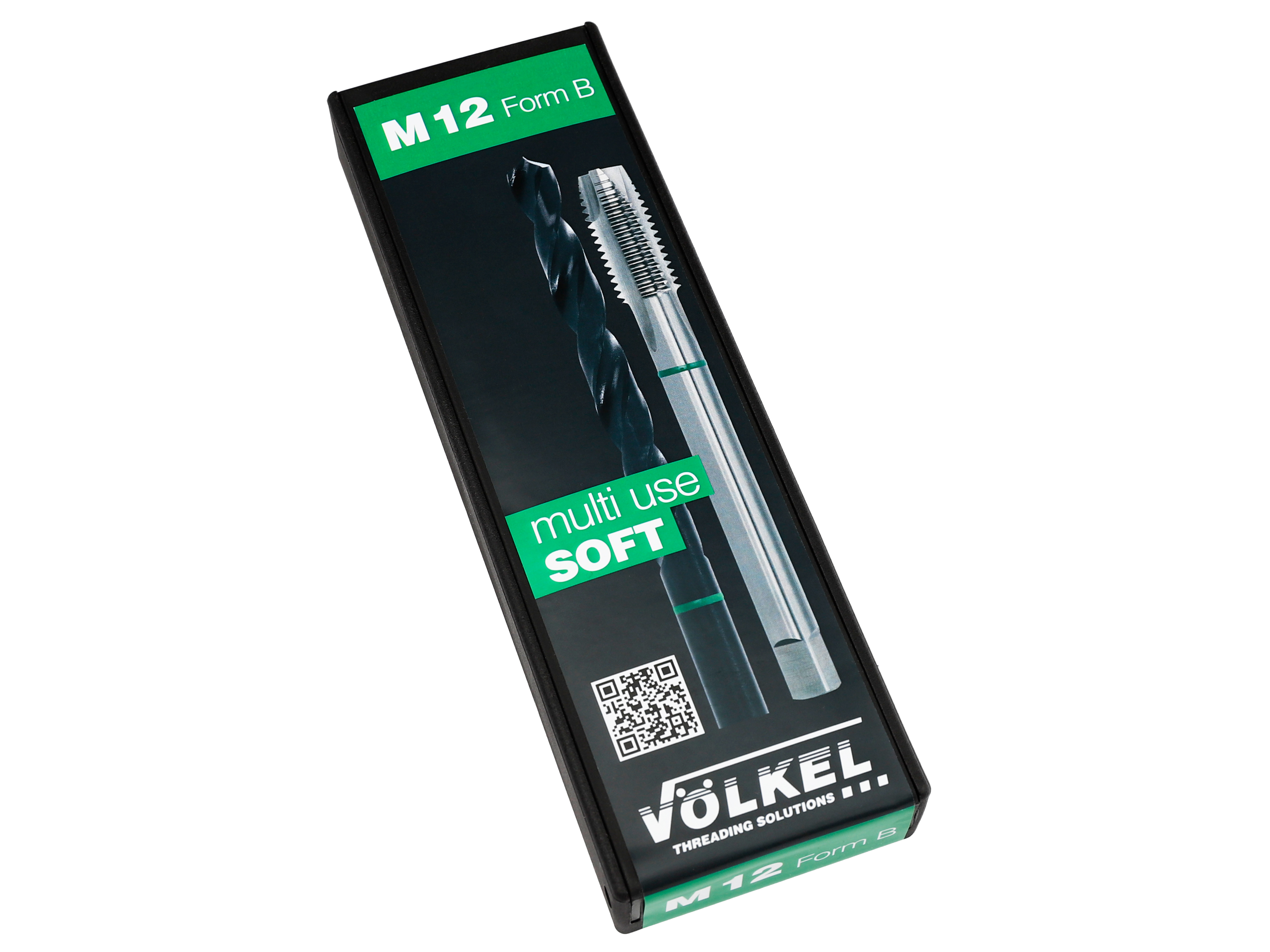 GREEN RING TwinBox Machine Tap + Twist Drill, DIN 376, HSS-E, M 14 x 2.0