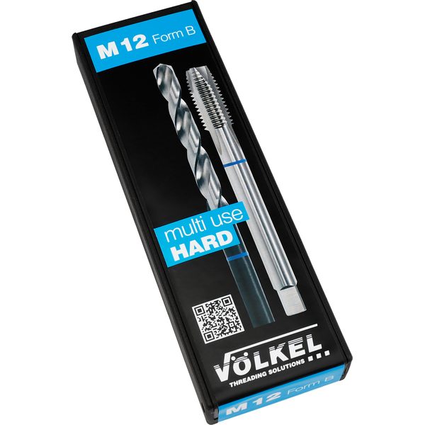 Cặp mũi khoan taro BLUE RING M 12 x 1.75, DIN 376, HSS-E