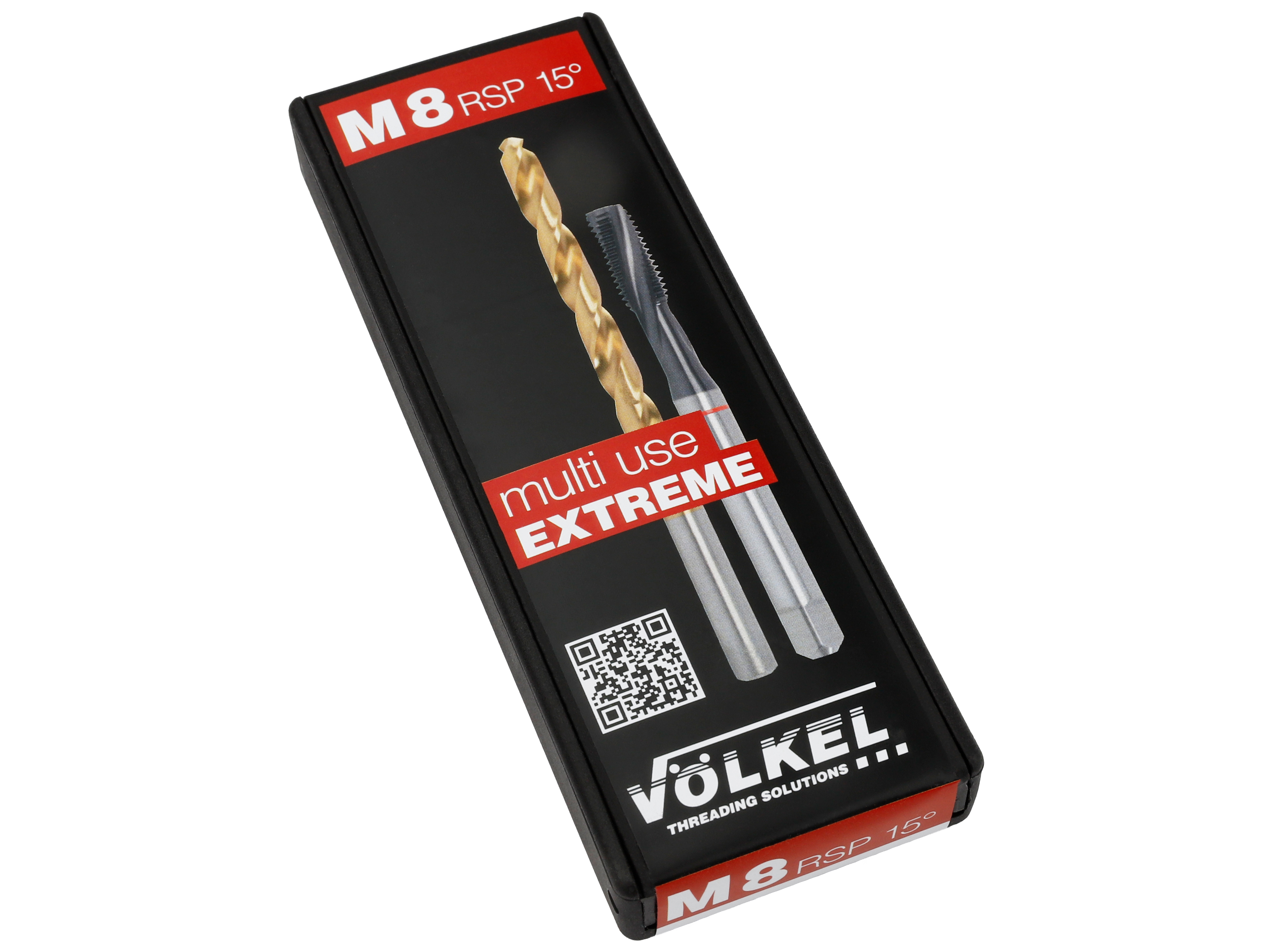 RED RING TwinBox Machine Tap + Twist Drill DIN 371 HSSE-PM TiALN - M 6 x 1.0