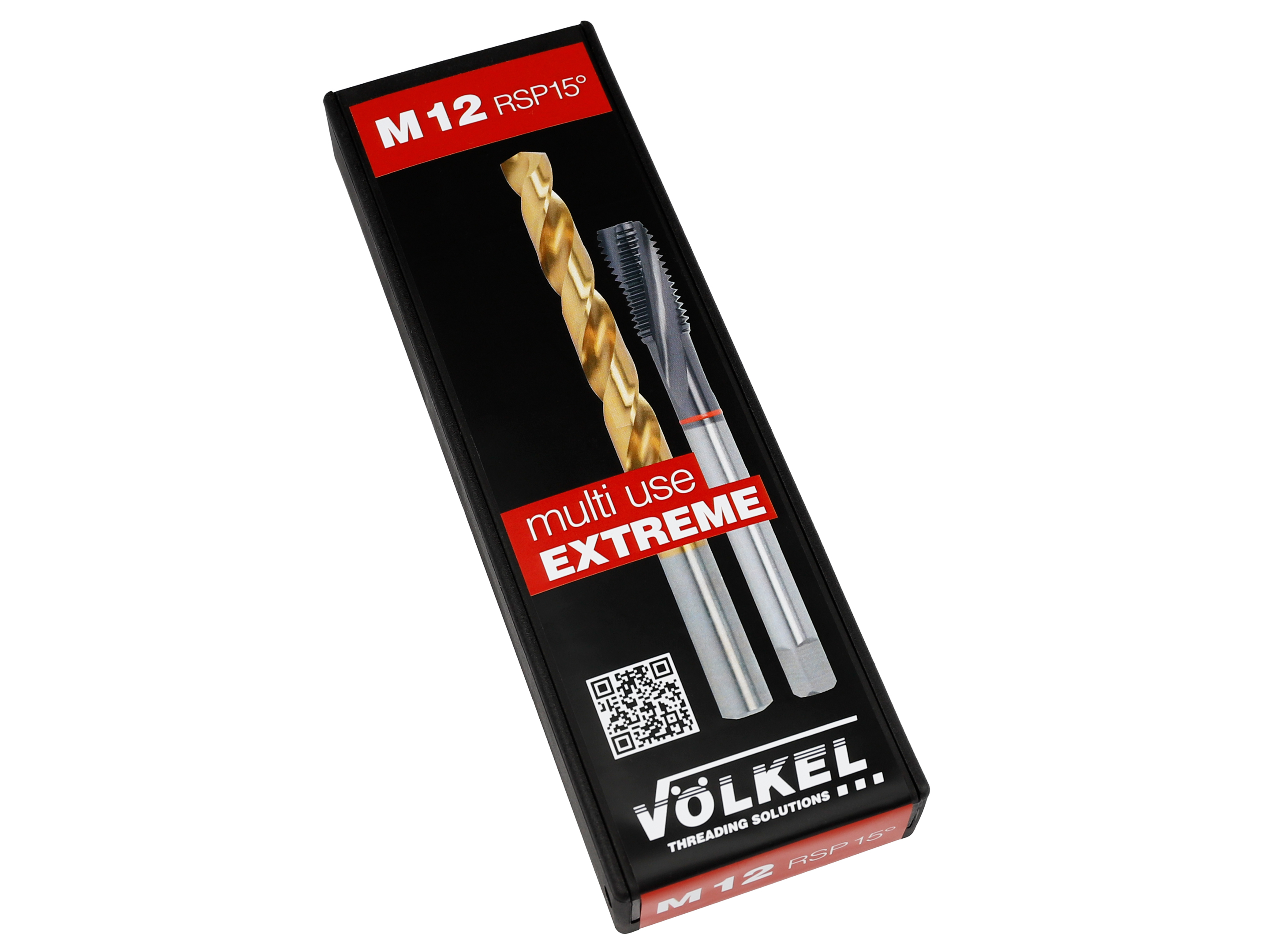 RED RING TwinBox Machine Tap + Twist Drill DIN 376 HSSE-PM TiALN - M 14 x 2.0