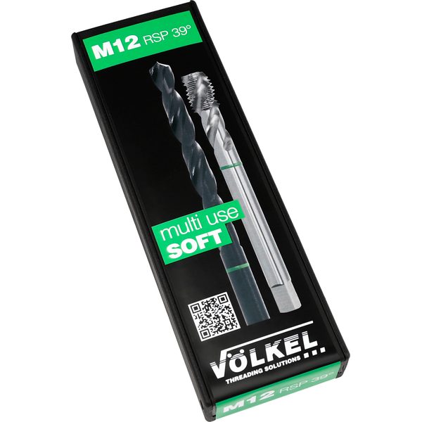 Cặp mũi khoan taro GREEN RING M 14 x 2.0, DIN 376, HSS-E