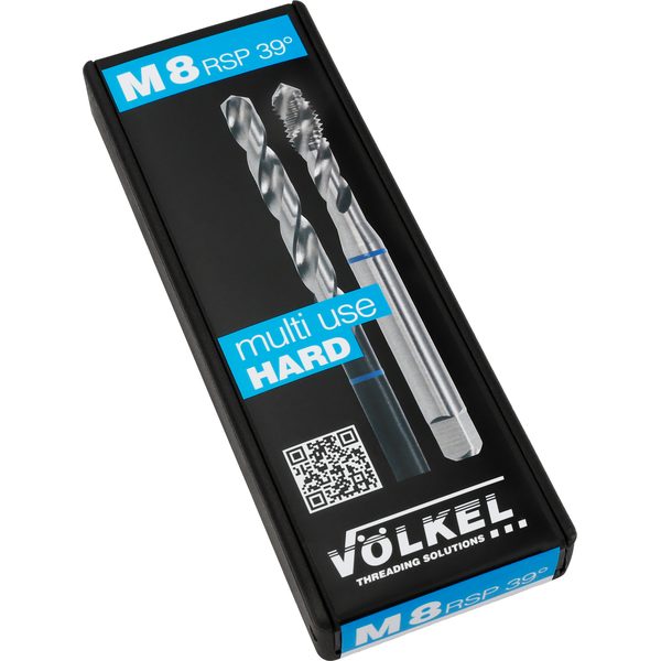 Cặp mũi khoan taro BLUE RING M 5 x 0.8, DIN 371, HSS-E