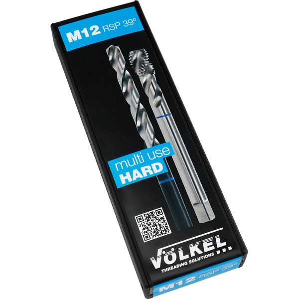 Cặp mũi khoan taro BLUE RING M 12 x 1.75, DIN 376, HSS-E