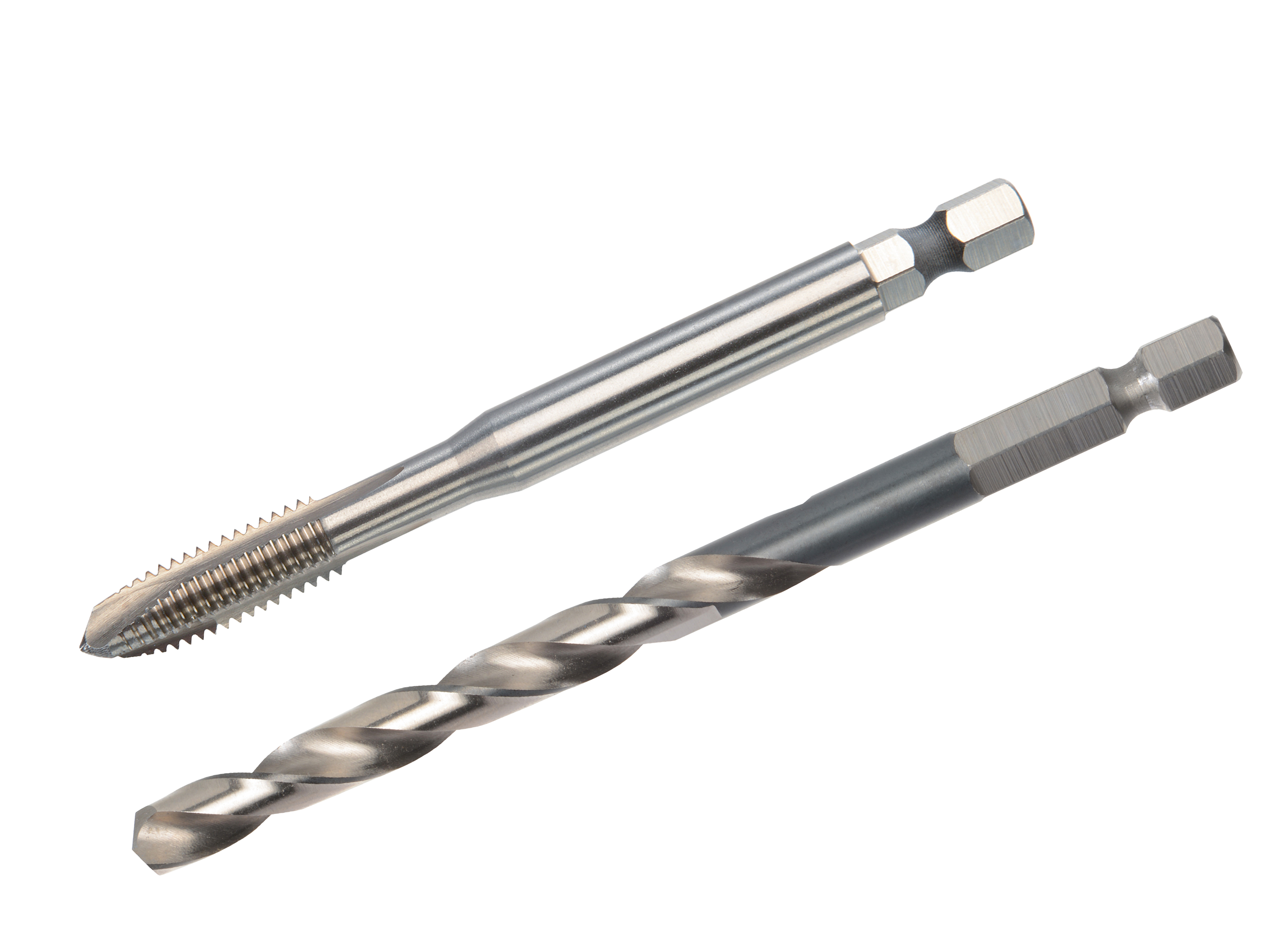 TwinBox HexDrive Mũi taro máy + Twist Drill, DIN 371, Type B, HSS-E, M10 x 1.5