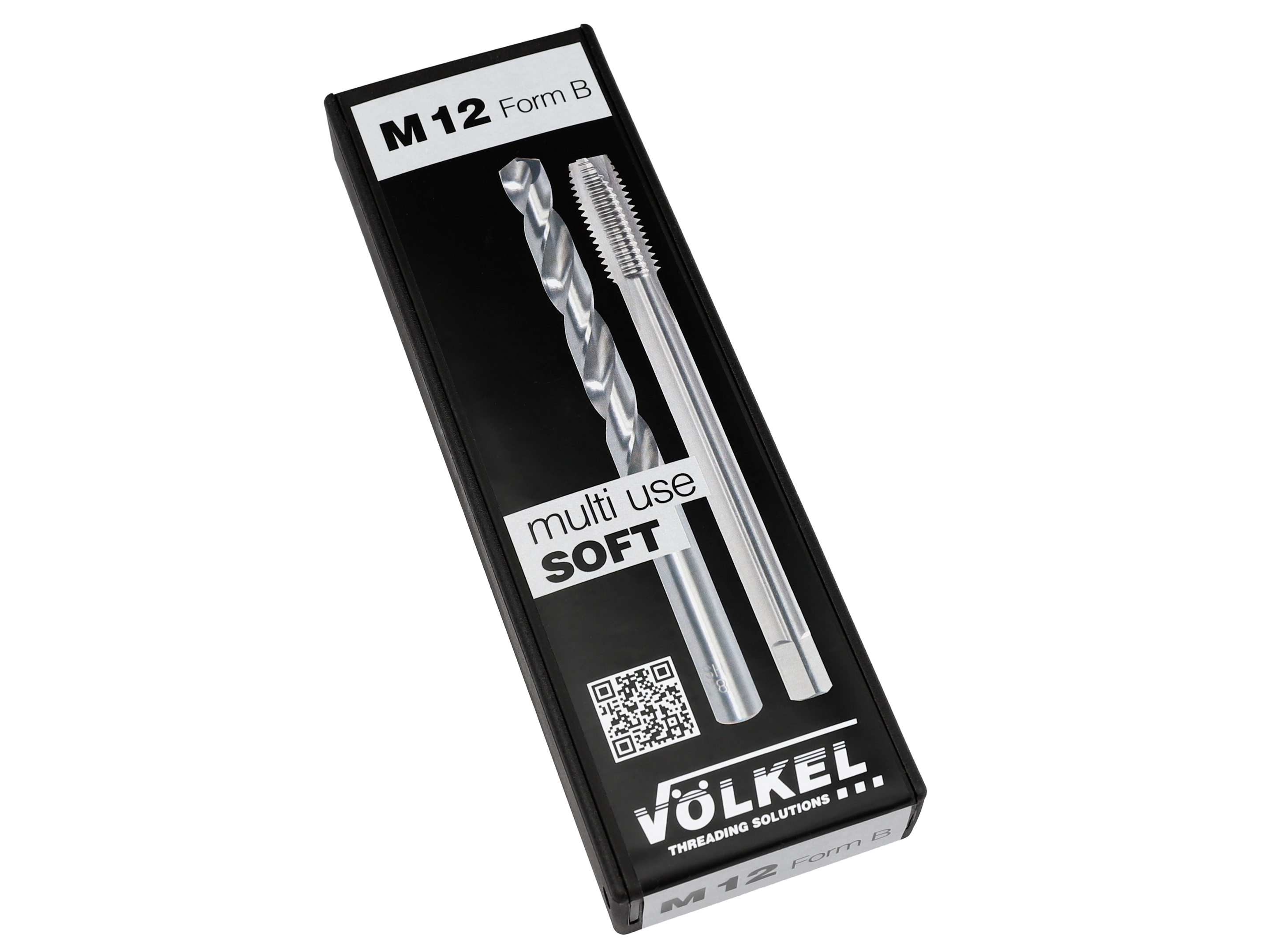 standard TwinBox Machine Tap + Twist Drill, DIN 376, HSS-E, M 14 x 2.0