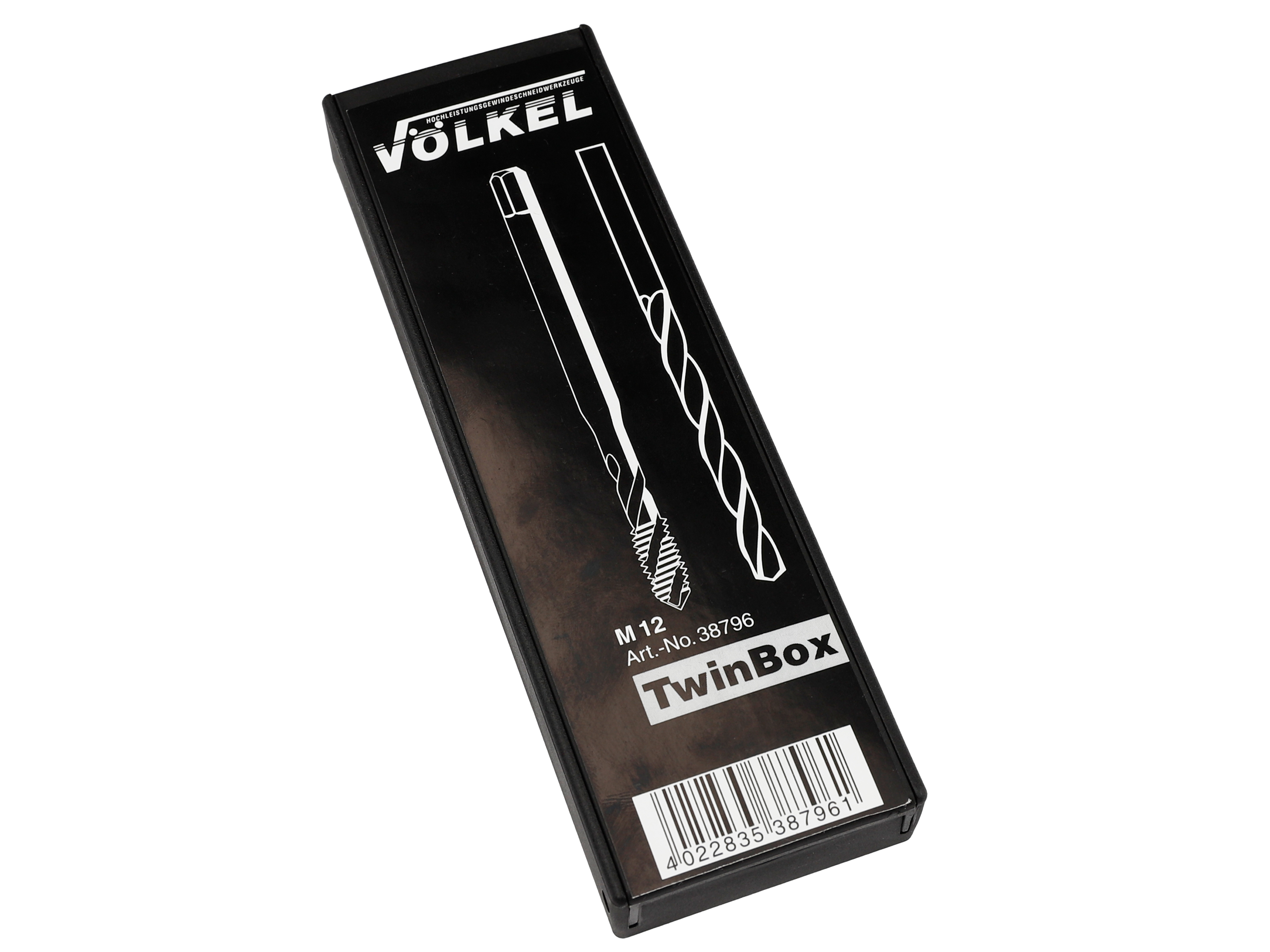 standard TwinBox Machine Tap + Twist Drill, DIN 376, HSS-E, M 14 x 2.0