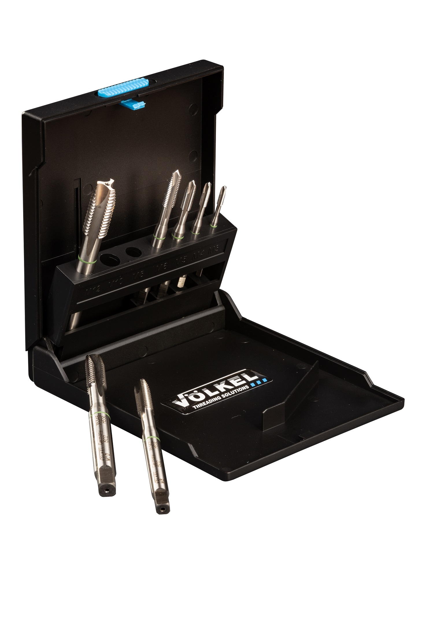 GREEN RING Machine taps (set of 7 pcs.) DIN 371/376 M 3 – M 12