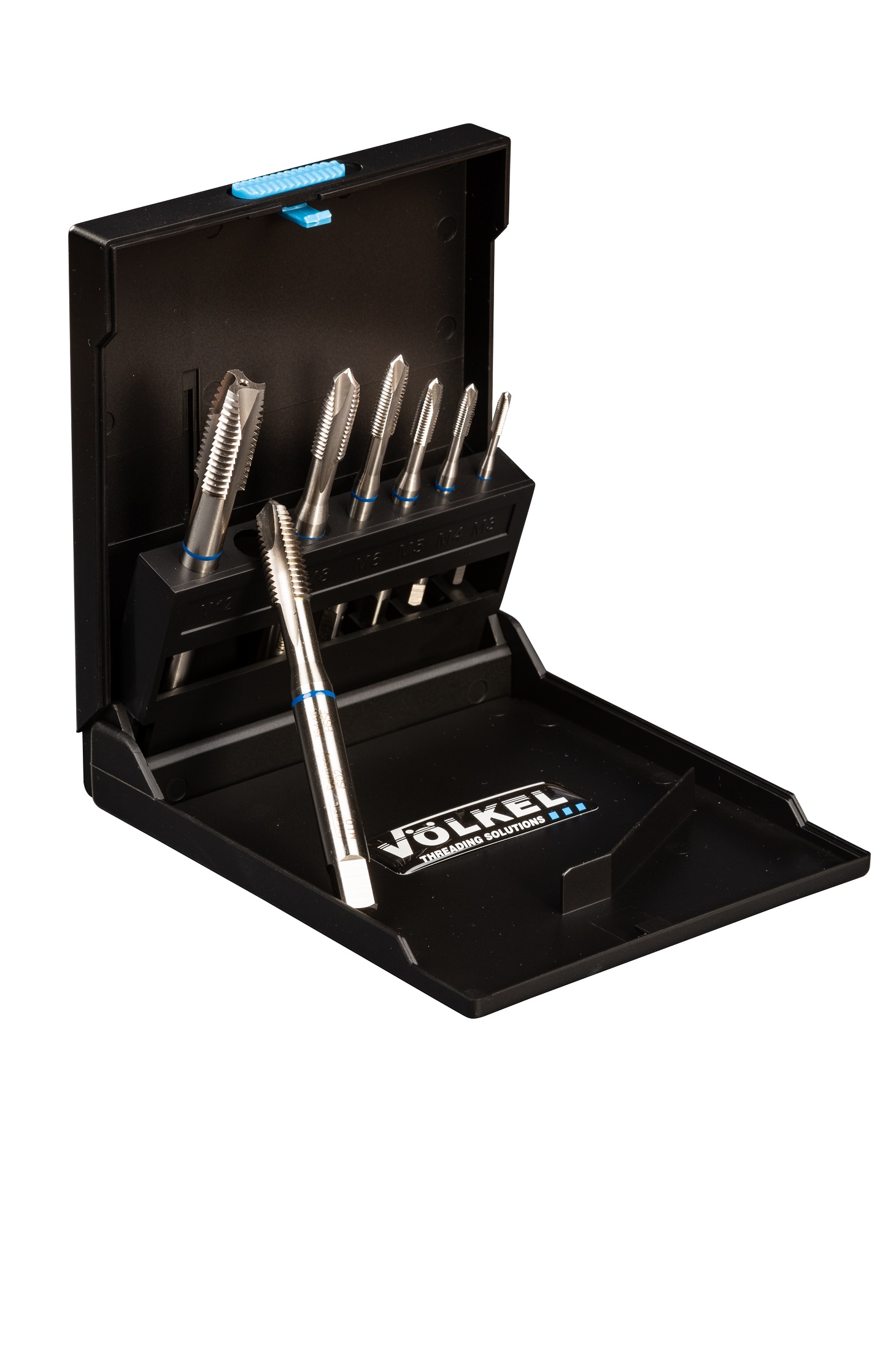 BLUE RING Machine taps (set of 7 pcs.) DIN 371/376 M 3 – M 12