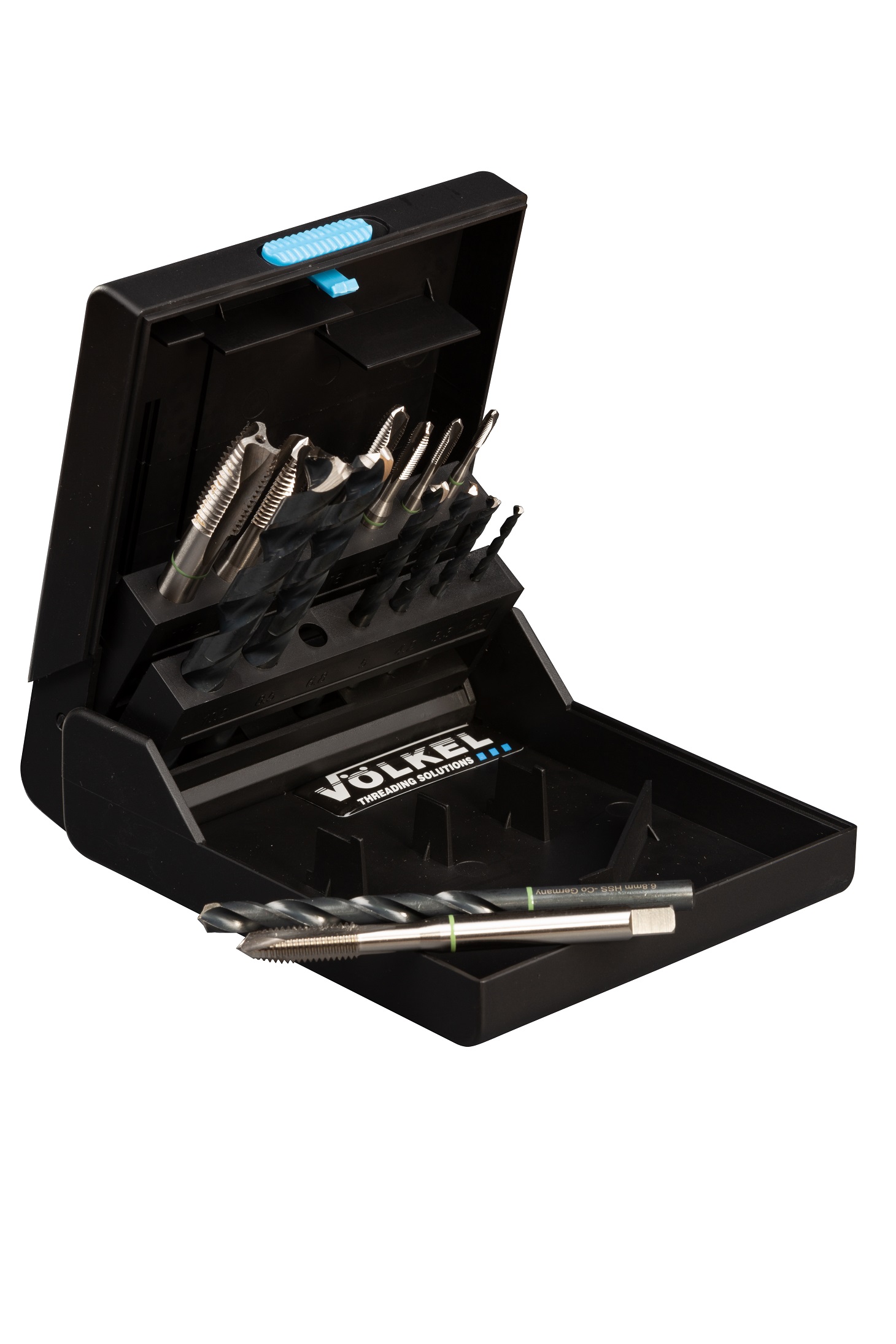 GREEN RING Machine taps (set of 14 pcs.) incl. drills DIN 371/376 M 3 – M 12 thumbnail 5