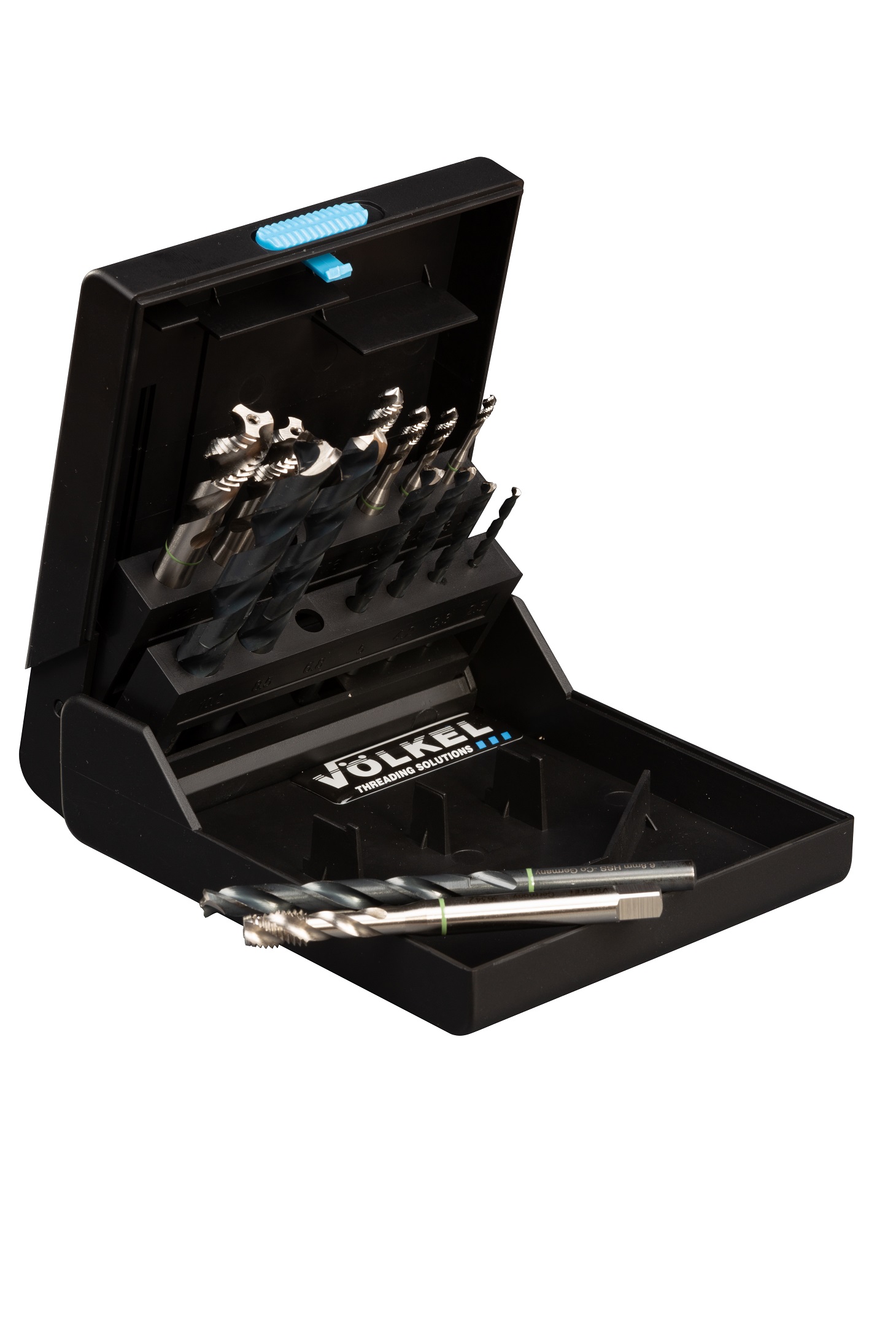 GREEN RING Machine taps for blind holes (set of 14 pcs.) incl. drills DIN 371/376 M 3 – M 12 thumbnail 5