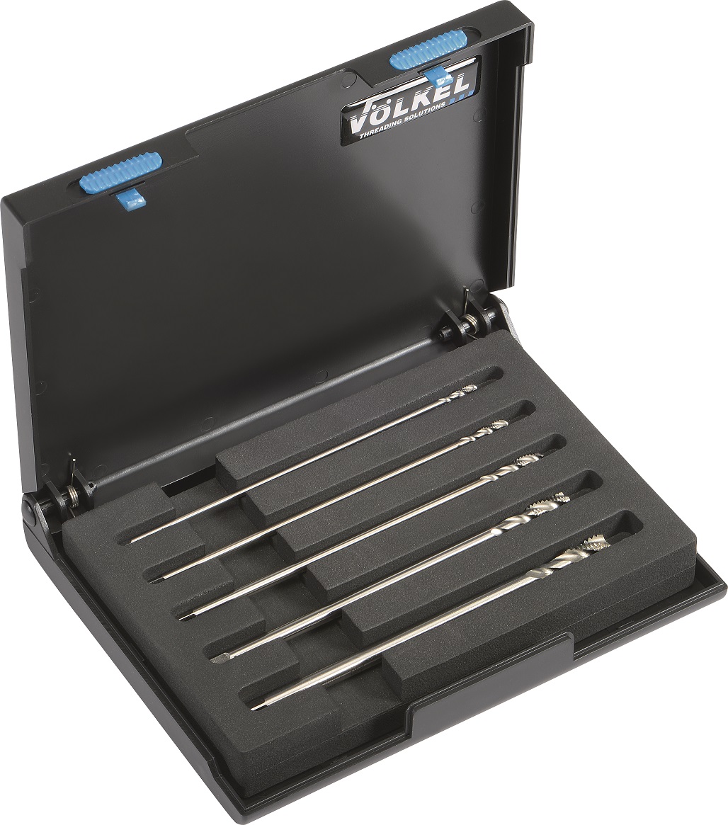 Mũi taro máy set M4-M10, Form C 35° RSP, extra long - 150 mm