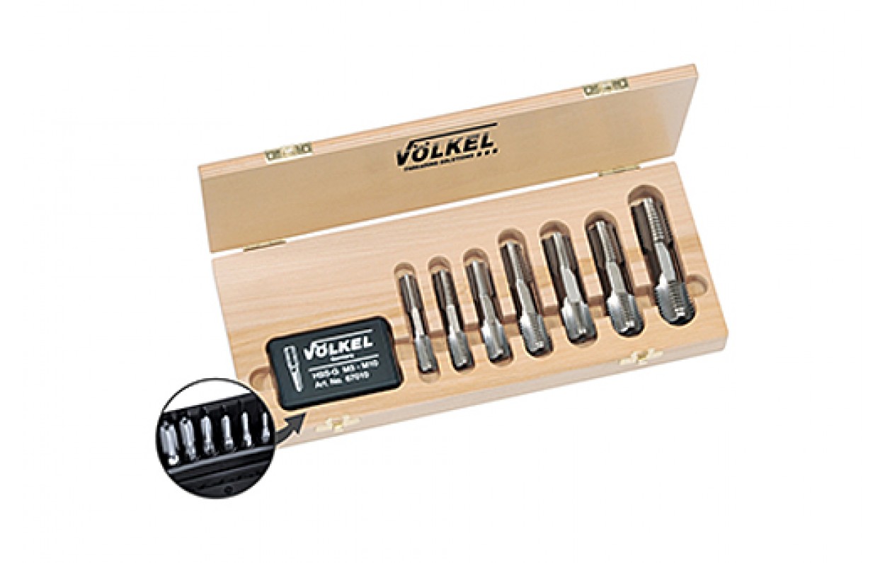 HexTap - Double ended tap, Multi-Drive (set of 6 pcs.) G (BSP) 1/8 – 1“