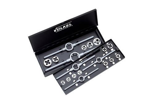 P.V.14 Round dies (set of 19 pcs.) incl. guides M 3 – M 12