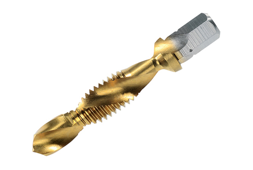 Combined threading and drill-bit (set of 7 pcs.) HSS-G TiN M 3 – M 10 thumbnail 2