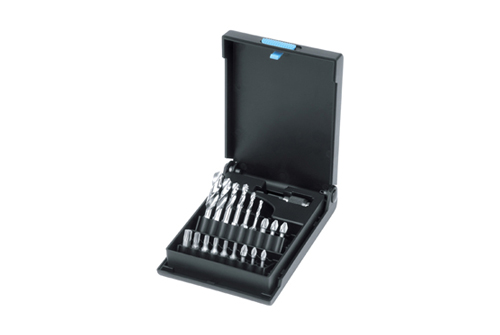 Q.C.4 Twist drill bits (set of 19 pcs.) for metal 3.0 – 10.0 mm
