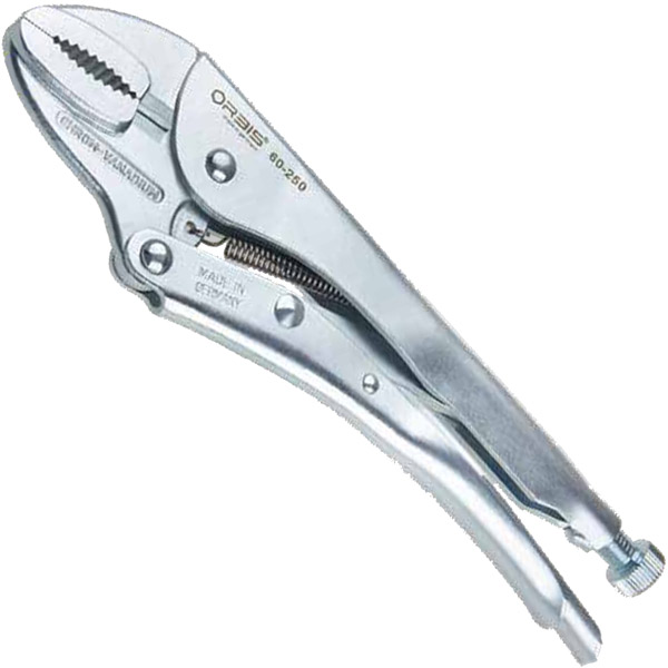 Kìm bấm chết ngàm cong ORBIS 60, mở ngàm 60mm. Germany