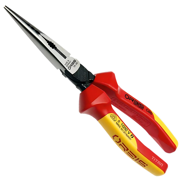 Kìm mỏ nhọn ORBIS 115-2000, 8 inch mũi thẳng, MIG-Tel