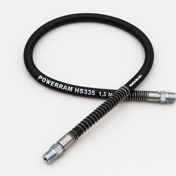 Ống thủy lực Powerram HS335, dài 1.5m, NPT 3/8", áp 700 bar